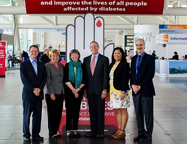 Photo of Several people with leadership roles in the Diabetes Prevention Program and its Outcomes Study