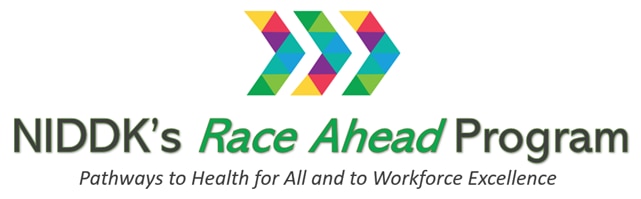 Race Ahead program logo “Pathways to Health for All and to Workforce Excellence”