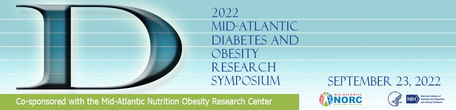 2022 Mid-Atlantic Diabetes and Obesity Research Symposium Web Banner