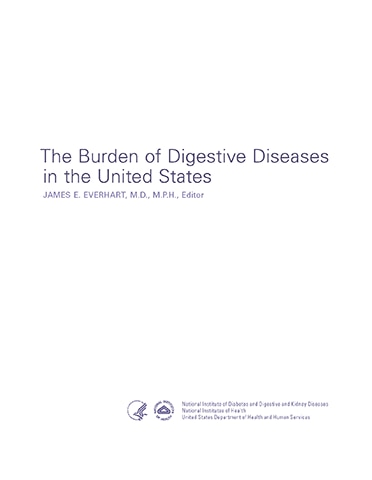 The Burden of Digestive Diseases in the United States 2008 report cover