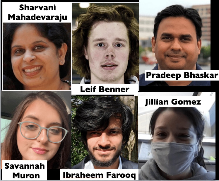 Headshots of lab members of the Developmental Genomics Section.