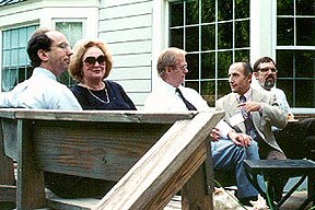 Photo on the deck at Hortons, after a Regional Meeting of the ACS in 1995