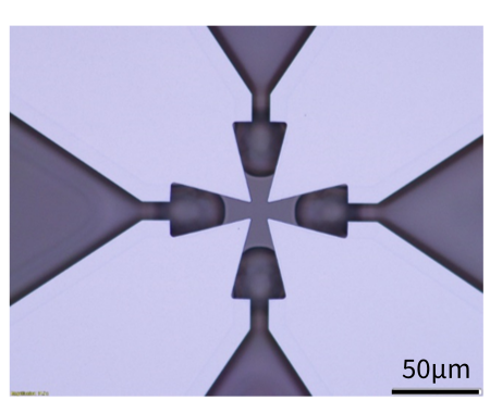 Microfluidic structure of an ABEL trap